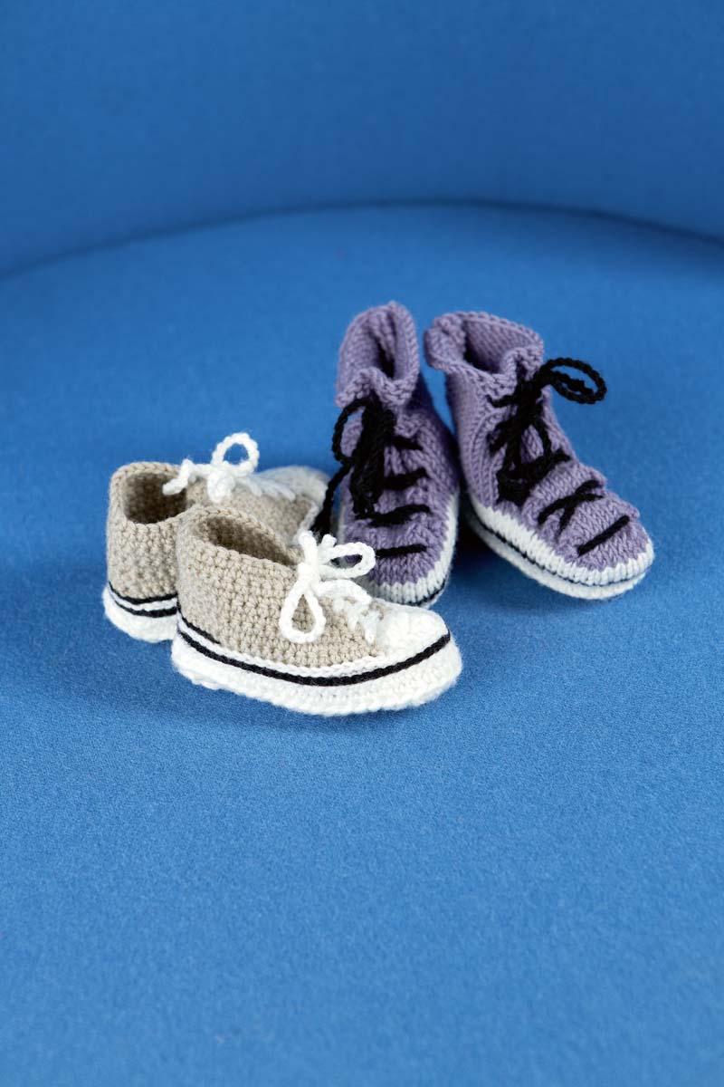 Tricoter des chaussons pour bébé en laine - Le blog de Ladylaine