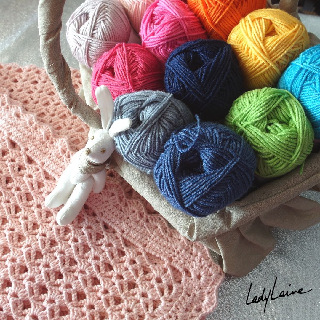 Couverture Laine Crochet Layette Le Blog De Ladylaine