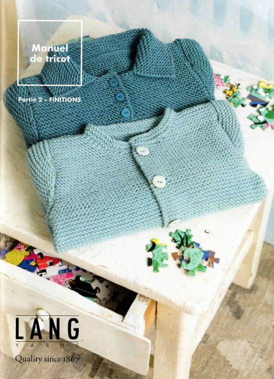 Livre tricot débutant: apprenez à faire les finitions - Le blog de Ladylaine
