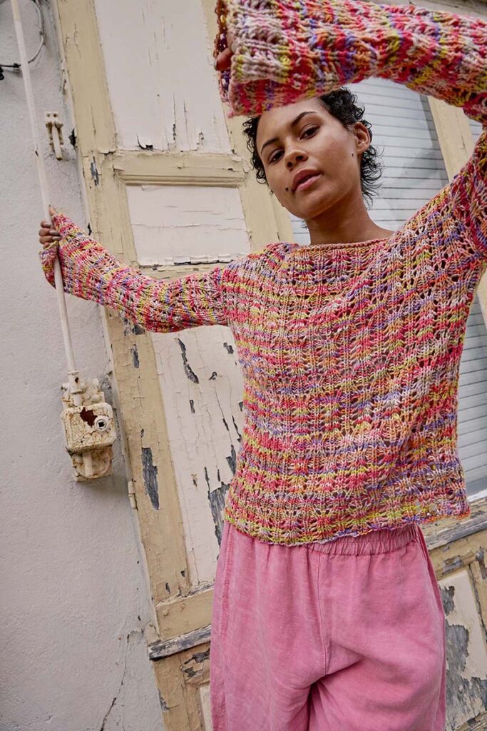 Pull 6 catalogue Lang Yarns Punto 82 Lisboa