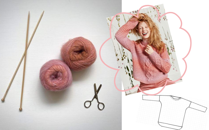 Tricoter Un Pull Sans Modele Ni Explications Le Blog De Ladylaine