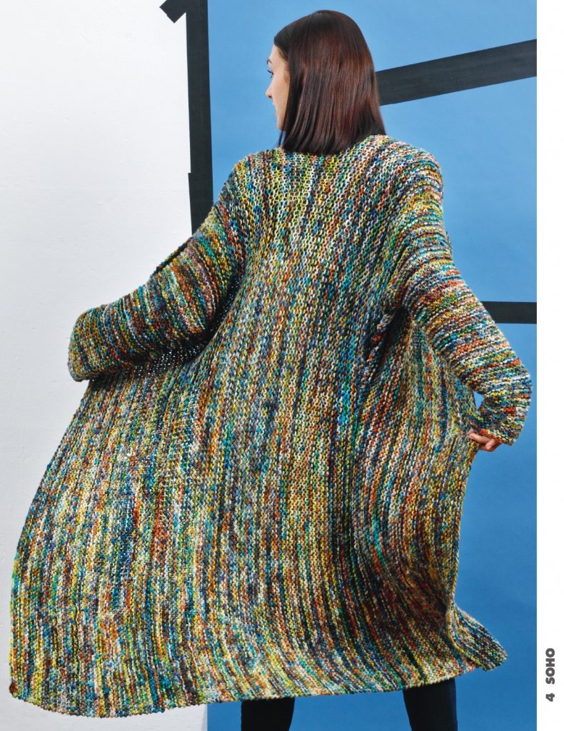 modele tricot gratuit manteau femme
