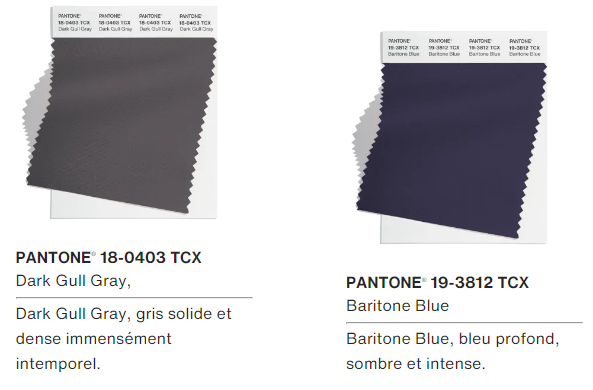 Couleurs Pantone Fashion Week New York automne hiver 2024-2025