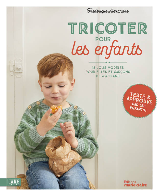 Livre Tricoter pour les enfants Frédérique Alexandre