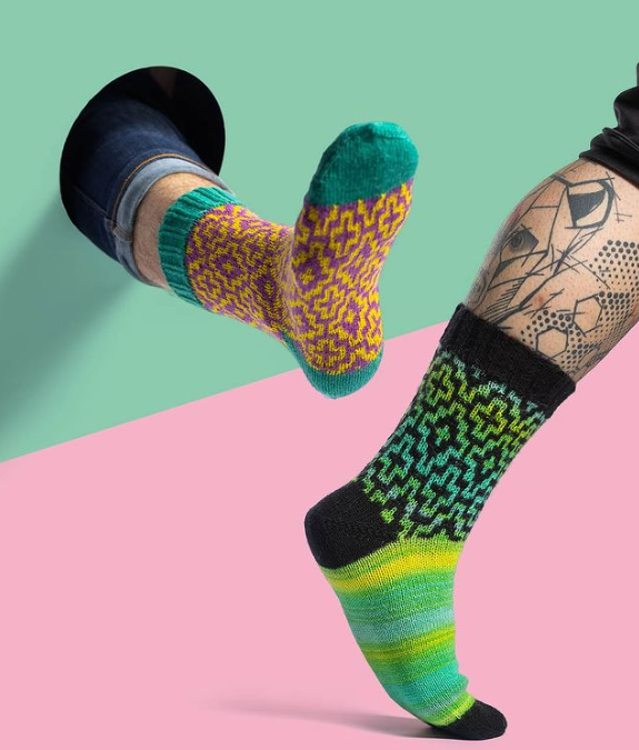 livre chaussettes à gogo et autres tricots dendennis et knitbear