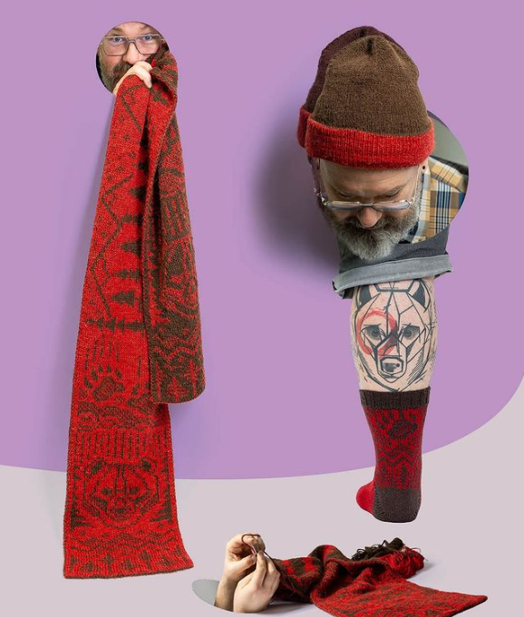 livre chaussettes à gogo et autres tricots dendennis et knitbear