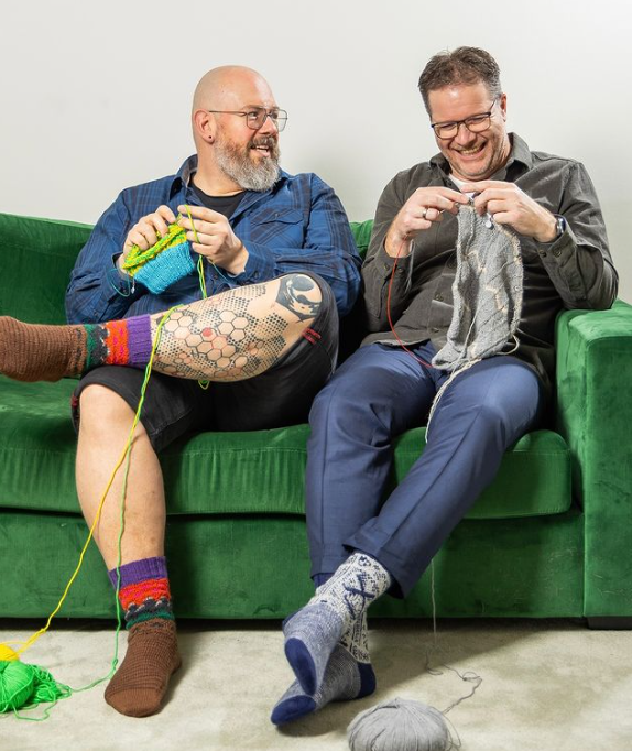 livre chaussettes à gogo et autres tricots dendennis et knitbear