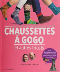 livre chaussettes à gogo et autres tricots dendennis et knitbear