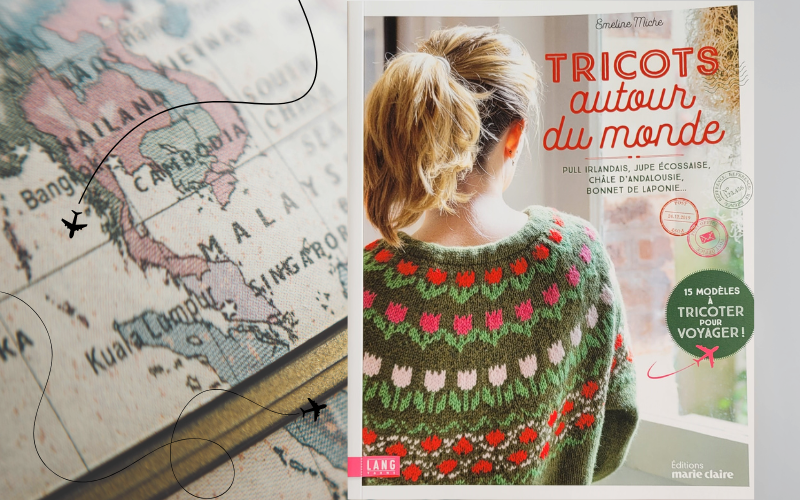 Livre Tricots autour du monde Emeline Miche