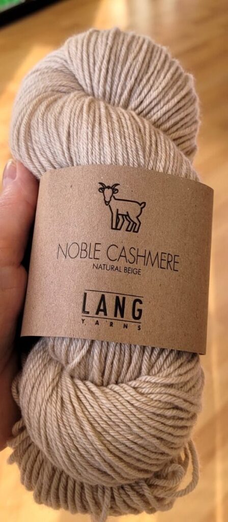 noble cashmere lang yarns