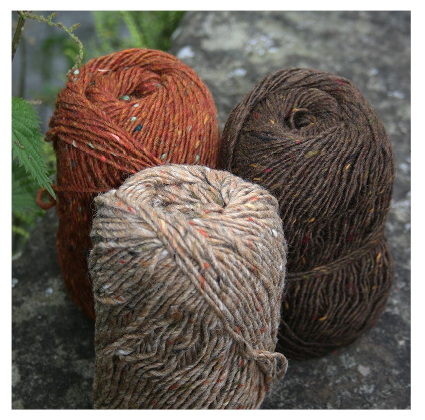 Laine Donegal Tweed+ Lang Yarns