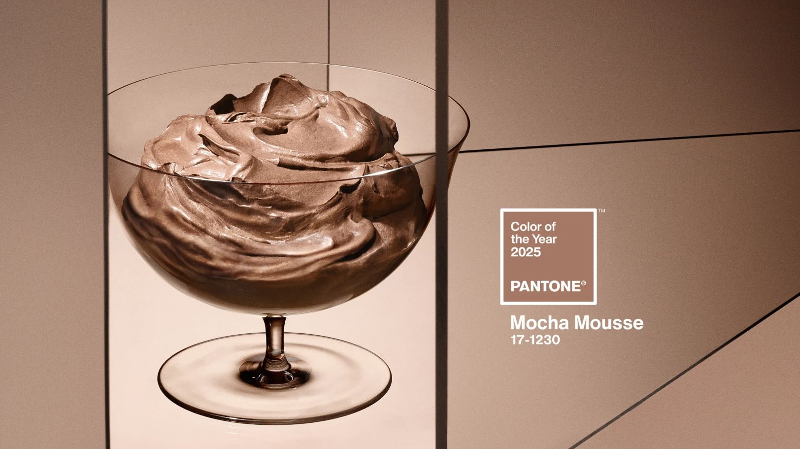 Mocha Mousse - couleur de l'année 2025 par pantone